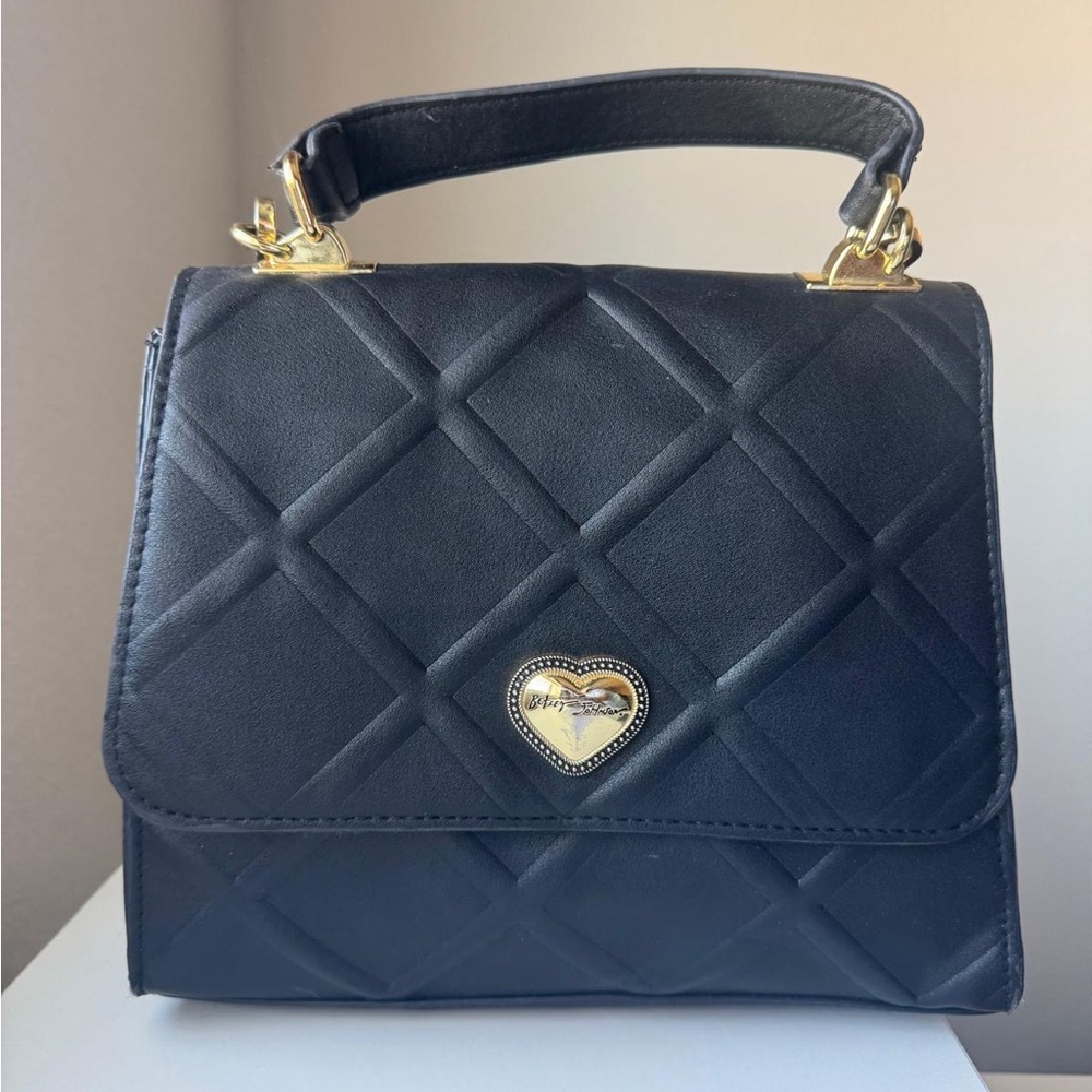 Betsey Johnson Black Handbag